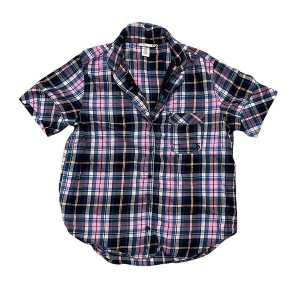 Victoria’s Secret Plaid Pajama Top